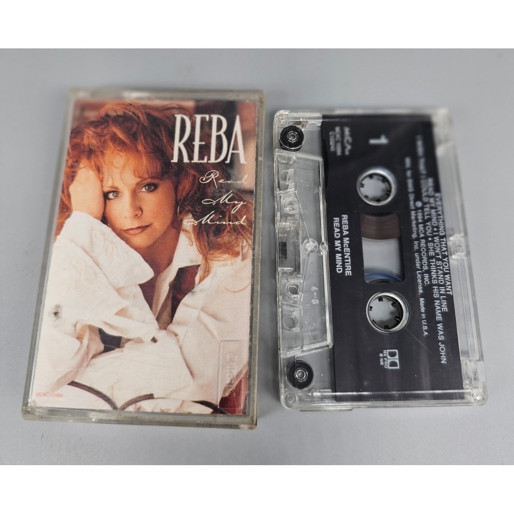 Reba McEntire Read My Mind Cassette Tape 1994 MCA Records Country Music